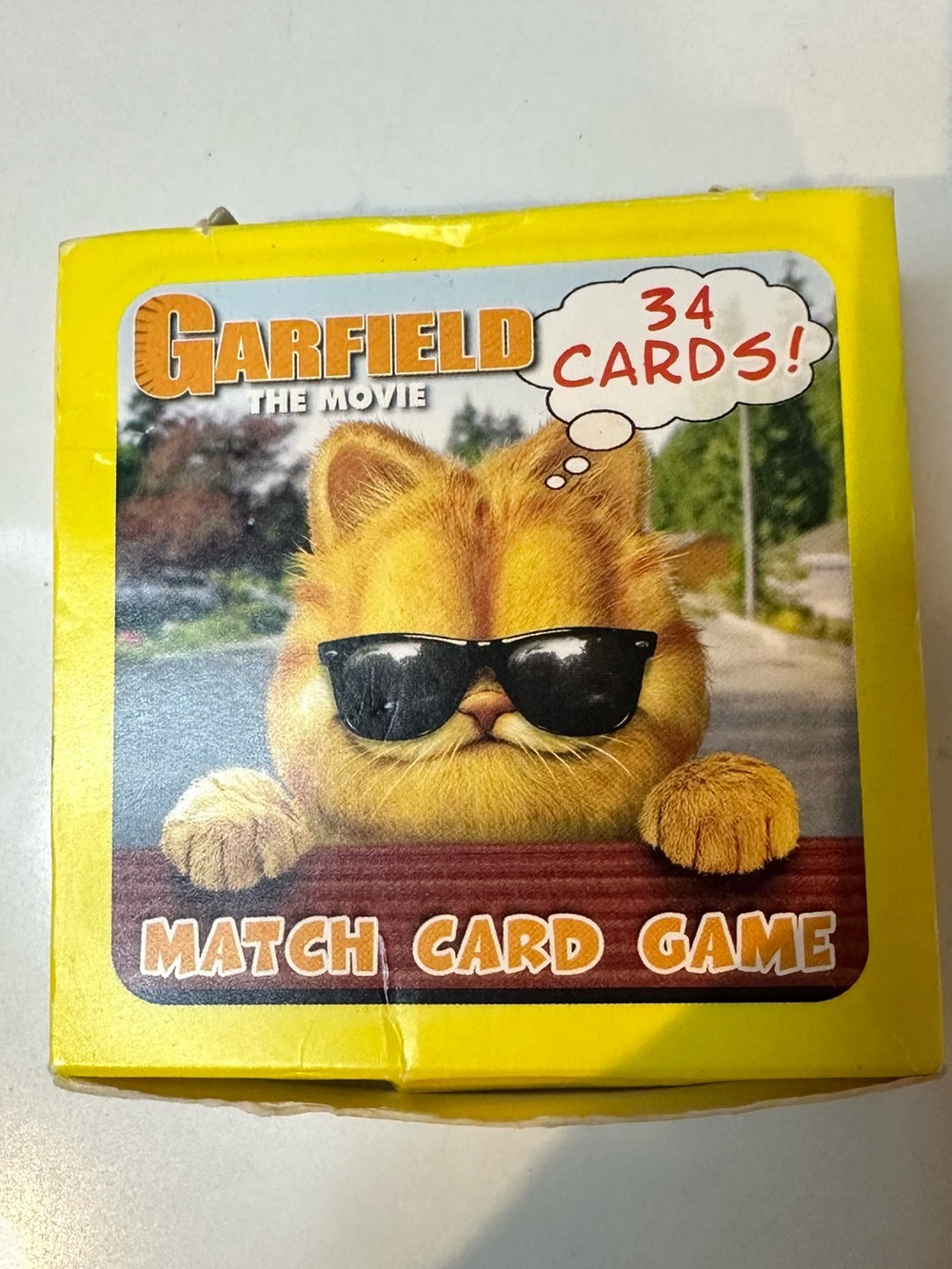 2004 Garfield The Movie Match Card Game